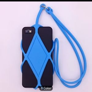 PhoneLeash Silicone Universal Holster Lanyard Neck Strap Phone Leash